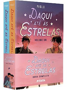 Kit Daqui até as estrelas (Volume 1 + Volume 2) – Coleção completa da HQ para fãs de K-drama e "Heartstopper"