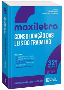 Consolidação das Leis do Trabalho - CLT - Maxiletra 2026