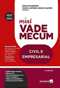 Míni Vade Mecum Civil e Empresarial - 13ª Edição 2023
