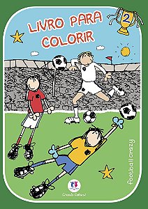 Football Crazy - Livro para colorir