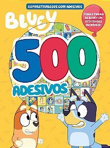 Bluey Superatividades com Adesivos - 500 Adesivos