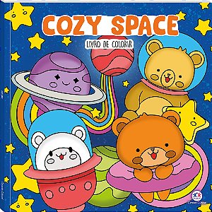 Cozy Space - Livro de Colorir