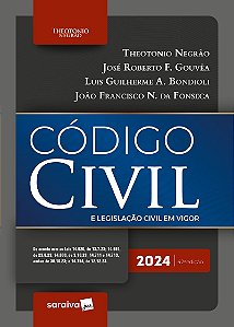 Código Civil e Legislação Civil Em Vigor - 42ª Edição 2024