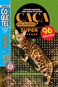 Livro Coquetel Caça Palavras Super Ed 12