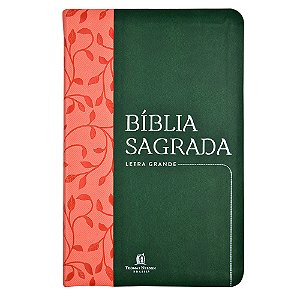 Bíblia NVI, Letra grande, Fonte Leitura Perfeita, Capa luxo Verde