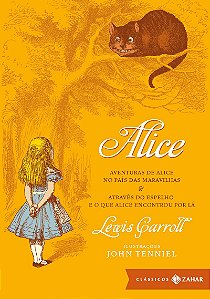 Alice: Edição bolso de luxo - Com ilustrações originais de John Tenniel e Tradução vencedora Prêmio Jabuti: Aventuras de Alice no País das Maravilhas & Através do Espelho e o que Alice encontrou por lá