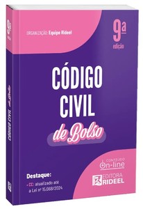 Código Civil - CC de Bolso - 2026 Rideel