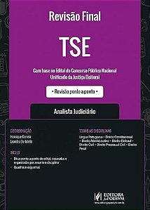 Revisão Final - TSE - Analista Judiciário - Dicas Ponto A Ponto Do Edital (2024)