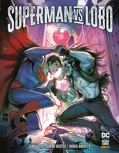 Superman vs lobo: dc black label