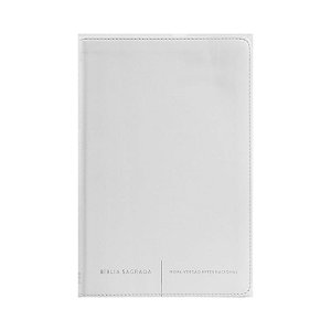 Bíblia Sagrada NVI Slim, Capa luxo branca