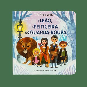 O Leão, a feiticeira e o guarda-roupa – Livro infantil cartonado do clássico As Crônicas de Nárnia