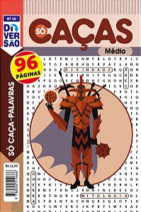 Livro Diversão Só Caça-Palavras 30: Nível médio