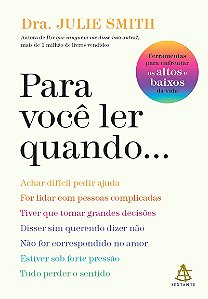 Para você ler quando...