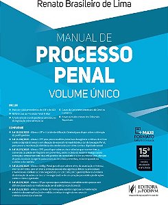 Manual de Processo Penal - Volume Único (2026)