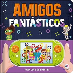 Amigos fantásticos com aquaplay de argolas