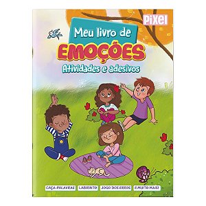 Meu livro de emoções: Atividades e adesivos