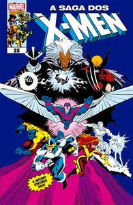 A saga dos x-men vol. 25