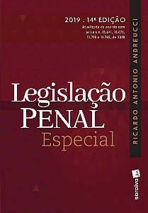 Legislação penal especial - 14ª edição de 2019