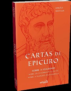 Cartas de Epicuro: Edição Bilíngue com Postal + Marcador
