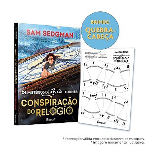 A conspiração do relógio: acompanha brinde (quebra-cabeça) - edição limitada