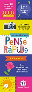 Pense rápido - 8 a 9 anos