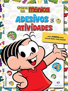 Turma da Mônica - Adesivos e atividades