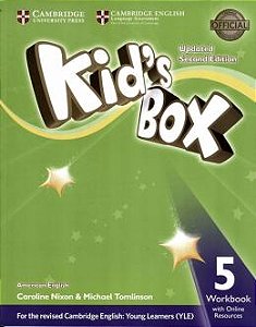 Kids Box American English 5 Workbook With Online Resources - Updated 2nd Ed