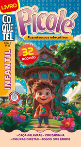 Livro coquetel picolé 20: passatempos educativos