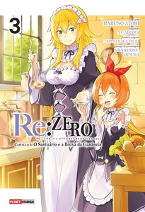 Re:zero capítulo 4: o santuário e a bruxa da ganância vol. 3