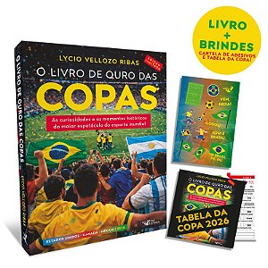 O livro de ouro das copas 2026 – Edição Limitada: As curiosidades e os momentos históricos do maior espetáculo do esporte mundial.