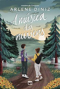A música das nuvens — Ficção adolescente, com marca-página