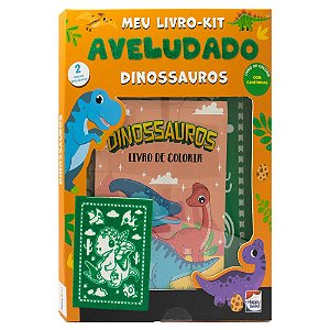 Meu Livro Aveludado: Dinossauros