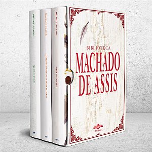 Biblioteca Machado de Assis Volume 01 - Box com 3 Livros