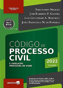 Código de processo civil e legislação processual em vigor - 53ª edição 2022
