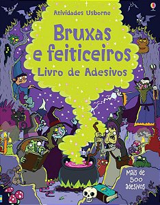 Bruxas e feiticeiros : Livro de adesivos