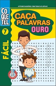 Livro coquetel caça-palavras ouro 7: nível fácil