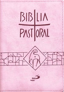 Bíblia Pastoral - Média - Zíper: Rosa
