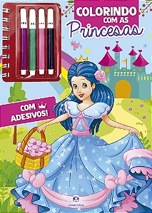 Colorindo com as princesas