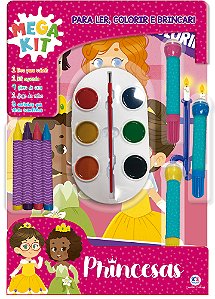 Princesas - Ler, colorir e brincar