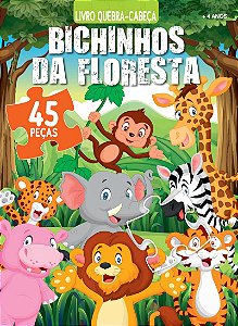 Bichinhos da floresta - Livro quebra-cabeça