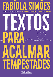Textos para acalmar tempestades