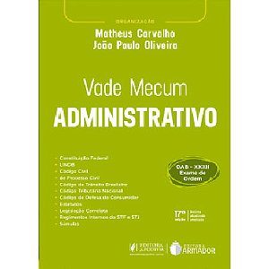 Vade Mecum Administrativo - 17ed/21