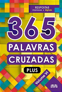 365 Palavras cruzadas plus - volume VI