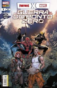 Fortnite x marvel n.1: guerra do ponto zero