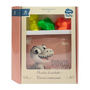 Happy Baby Banho Divertido + Toys: Dinossauros