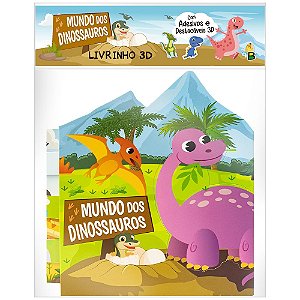 Livrinho 3D: Mundo dos Dinossauros