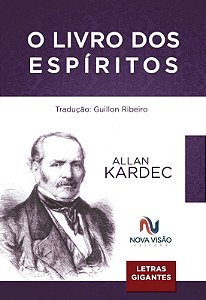 O livro dos espíritos - letras gigantes