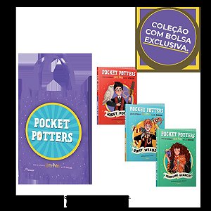 Coleção Pocket Potters (3 livros com sacola): Guias das histórias de Harry Potter de J.K. Rowling