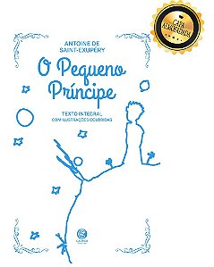 O Pequeno Príncipe - Edição de Luxo Almofadada (Azul)
