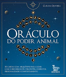 Oráculo do poder animal: 50 cartas com arquétipos para lidar com o inconsciente, percepções, conflitos, personalidade e comportamento.